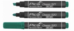 Pica Classic 520 Permanent Marker - Green